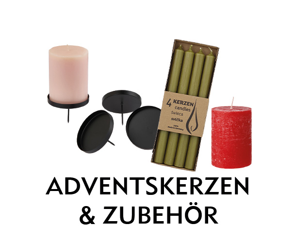 Adventkerzen & Zubeh&ouml;r bei Nanu-Nana