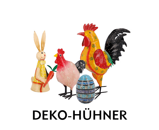Deko-Hühner