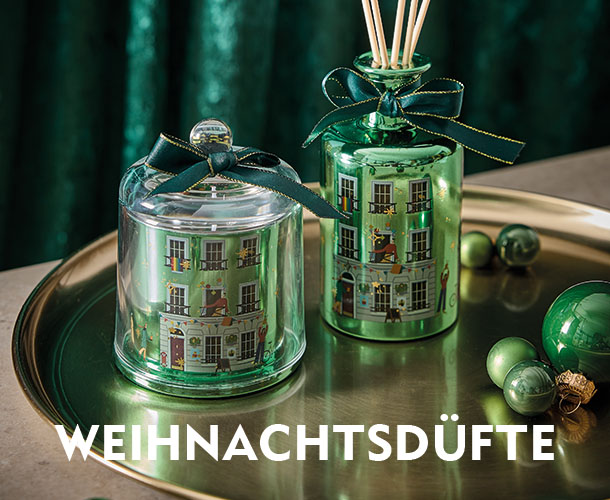 Zwei Weihnachtsdüfte verlinken auf Weihnachtsdüfte
